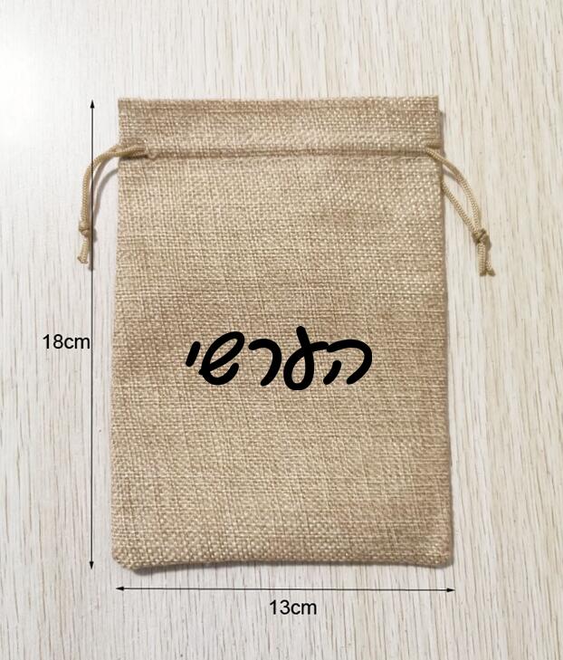 100 sztuk 13x18cm naturalne ko – Short Linen Drawstring recenzja i cena