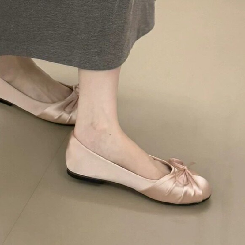 2026 Nowe satynowe baleriny z  – Espadrille Slip On recenzja i cena