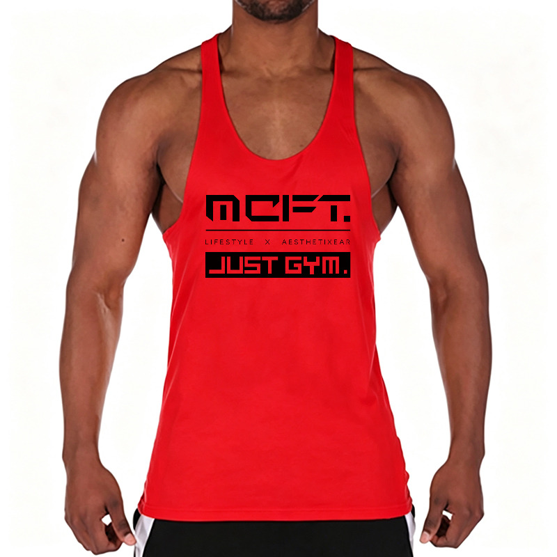 Męska bawełniana koszulka bez  – Tank Top Muscle recenzja i cena
