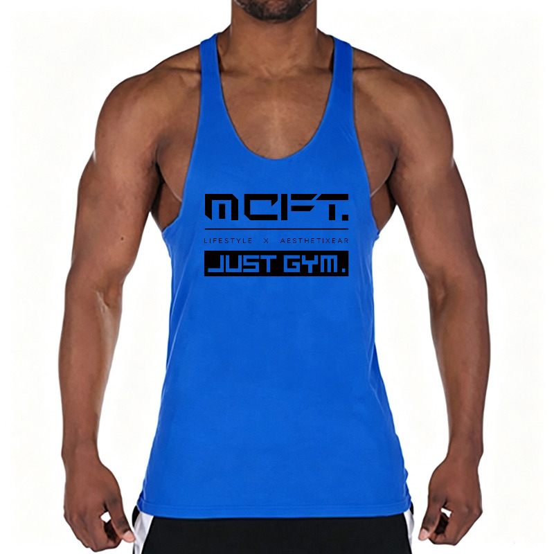 Męska bawełniana koszulka bez  – Tank Top Muscle recenzja i cena