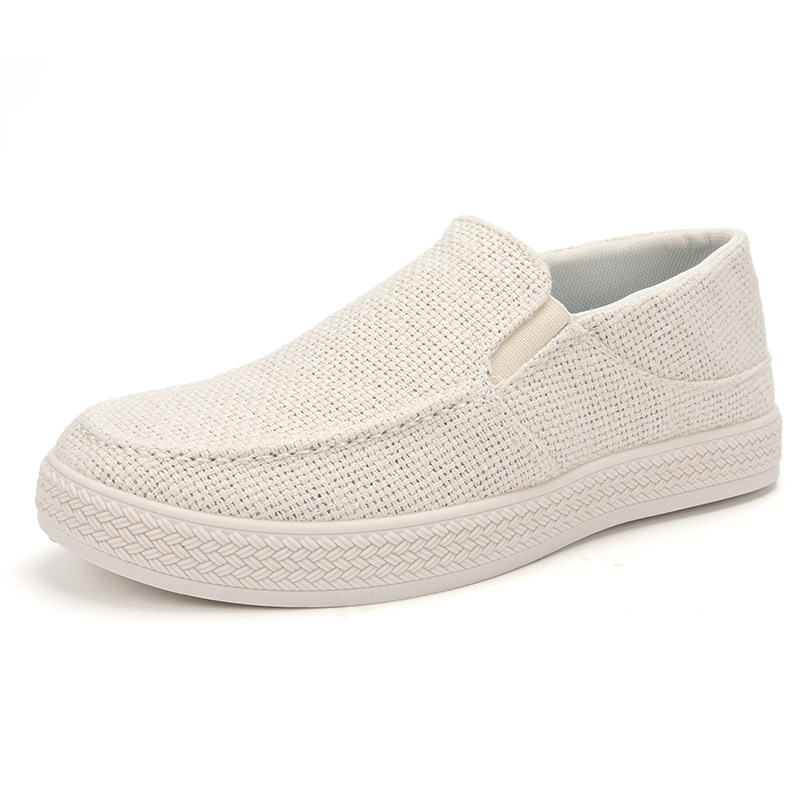 Męskie lniane wsuwane mokasyny – Espadrille Slip On recenzja i cena